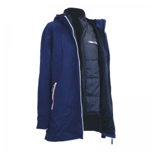 Le manteau mi-long Hybrid Tolteam est pensé pour...